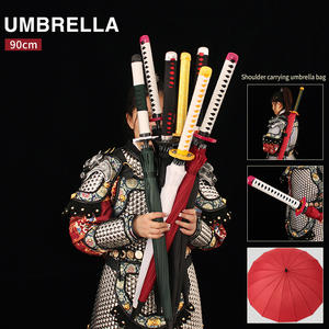 2023 dessin animé anime jeu jouet épée démon tueur grande taille Cosplay en bois en plastique épée anime cosplay <span class=keywords><strong>katana</strong></span> anime <span class=keywords><strong>parapluie</strong></span> - Product Image 3