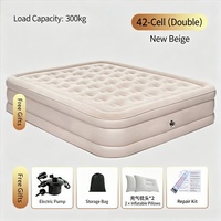 Matelas Gonflable Épais de Qualité Supérieure en Gros, Tailles Doubles, Gonflage en un Clic, Idéal pour l'Utilisation en Extérieur