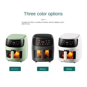 Grande capacità 8L intelligente cucina quadrata elettrica nuova friggitrice multifunzione senza olio forno per uso domestico all'ingrosso - Product Image 3