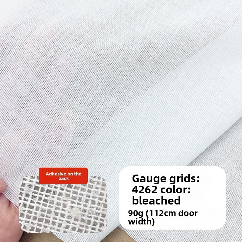 4262 Soft Thin Pure Cotton - Bleached [ 1m ]