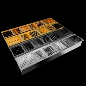 Vendite calde nel mercato brasiliano rettangolare di lusso <span class=keywords><strong>lavello</strong></span> da cucina in acciaio inox nero con stendino accessori <span class=keywords><strong>lavello</strong></span> - Product Image 1