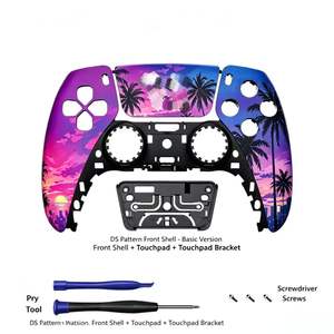 Coque de remplacement compatible avec la manette de <span class=keywords><strong>jeu</strong></span> <span class=keywords><strong>PS5</strong></span> Series, pour modification DIY et réparation - Product Image 1