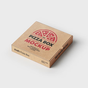 Cajas de embalaje de cartón para pizza y sushi con impresión personalizada al por mayor Logotipo de <span class=keywords><strong>7</strong></span> a 20 pulgadas 10 pulgadas 12 pulgadas 16 pulgadas 18 pulgadas opciones - Product Image 2