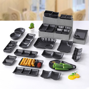 <b>Melamine</b> hot pot tableware, dipping sauce and condiment dishes, soy sauce dishes, creative porcelain barbecue <b>plates</b> - Product Image 2