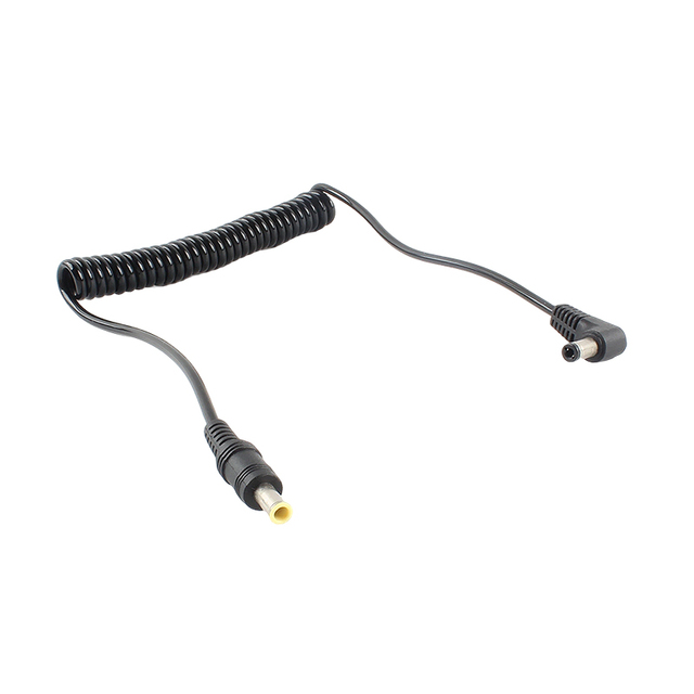 Stable Current DC Coiled Power Cable for Photography & Portable Devices