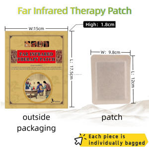 Les ventes directes d'usine acceptent ODM/OEM Patch de règle douloureuse Patch de douleur stimulateur Patch de thérapie infrarouge lointain - Product Image 3