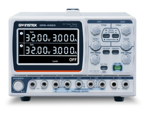 Fuente de Alimentación Lineal Programable de 4 Canales GW Instek GPE-4323 con Control Remoto, OVP/OCP/OTP, 212W - Product Image 1