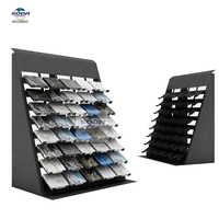 Support d'affichage moderne de haute qualité, personnalisable et détachable, pour échantillons de comptoirs en granit, quartz, pierre, carrelage et stratifié