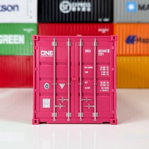 Mini conteneur en plastique artisanat Logo personnalisé boîte-cadeau d'affaires conteneur d'expédition porte-<span class=keywords><strong>stylo</strong></span> - Product Image 3
