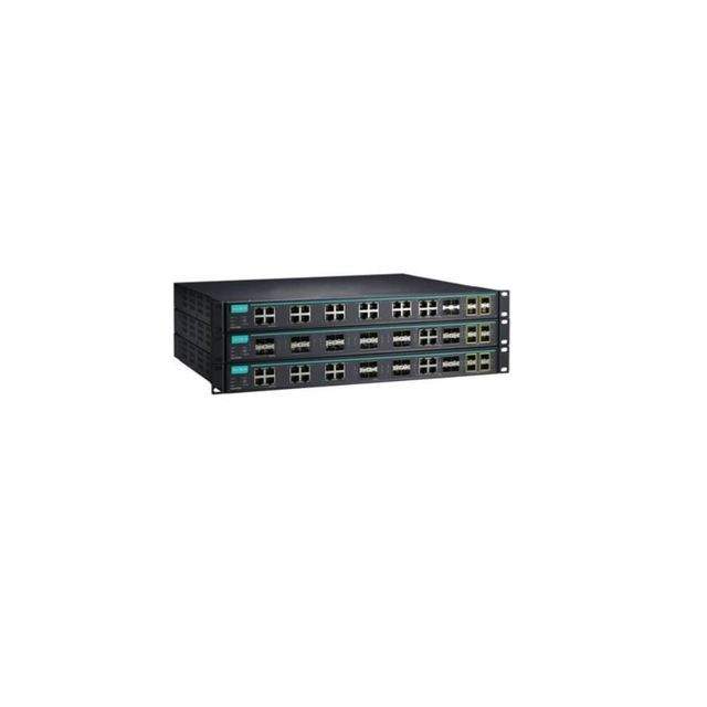 MOXA ICS-G7528A-4GTXSFP-4XG-HV-HV 24G+4 10GbE-port Layer 2 Full Gigabit Managed Ethernet Switches