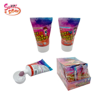 Chewing-gum OEM saveur fruitée en tube liquide, chewing-gum à bulles