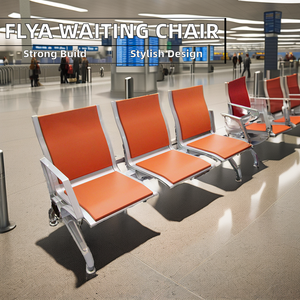 مستشفى حديث من سبائك الألومنيوم مع وسادة مسند ذراع لمحطة المطار أو مناطق انتظار المطار - Product Image 4