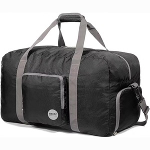 Free Sample New Arrival <b>Waterproof</b> Large Travel Foldable <b>Duffel</b> <b>Bag</b> for Packable Duffle Luggage Gym Sports - Product Image 2