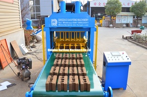 Mesin <span class=keywords><strong>Bata</strong></span> Batu Tự Động Thủy Lực Báo Chí Đất Khối Maker Máy Indonisiya - Product Image 2