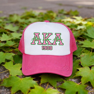 Gorra de Béisbol Personalizable Estilo AKA Sorority Fairy Tale, Color Rosa, Estilo 1908, Lavable, de Secado Rápido, para Deportes - Product Image 5