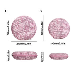 ถุงซักผ้าแบบพับได้โครงสร้างตาข่ายพร้อมซิปปิด สำหรับเสื้อชั้นในคัพ A-F และชุดชั้นใน รับประกันคุณภาพสองเท่า สำหรับจัดเก็บเสื้อผ้า - Product Image 5