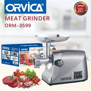 ORVICA Cross-Border Meat <b>Grinder</b> European Standard Stainless Steel Multi-functional Electric Meat <b>Grinder</b> - Product Image 3