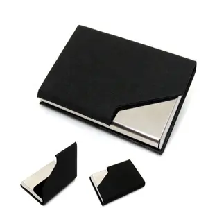 트렌드 디자인 프리미엄 품질 남성 지갑 제조 업체 블랙 컬러 RFID 보호 PU 가죽 카드 홀더