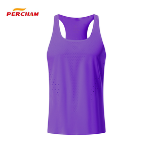 Camiseta Deportiva de Tirantes para Mujer con Logotipo Personalizado, de Secado Rápido, Transpirable, con Orificios Cortados con Láser, Elástica en <span class=keywords><strong>4</strong></span> Direcciones, para Entrenamiento y <span class=keywords><strong>Running</strong></span> - Product Image 5