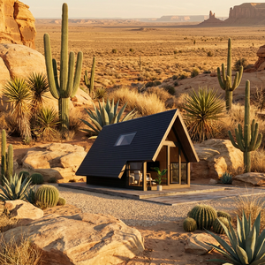 Residencia Vacacional Personalizada en Hidden Valley, Alojamiento Turístico Premium Boutique, Cabaña Inteligente S190, Casa en Forma de A - Product Image 1