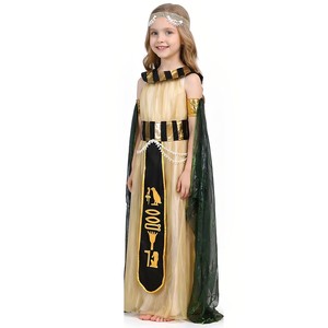 Costume de cosplay d'<span class=keywords><strong>Halloween</strong></span> pour enfants, costume de performance Cléopâtre, costume de scène de déesse, costume d'opéra - Product Image 3