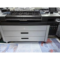 Impresora Plotter de Producción de Alta Velocidad Remanufacturada A1 A0 con Escáner HP PageWide XL 4000 4100 4250 4500 4600 MFP