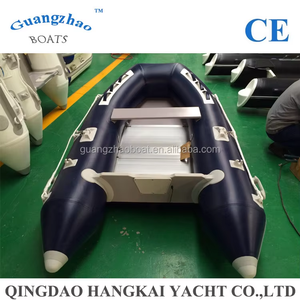 Bateau pneumatique rapide en aluminium de 3 m (10 pieds) avec plancher rigide, étanche, en PVC de 0,9 mm, pour la pêche, le sauvetage et le transport de plusieurs personnes - Product Image 5