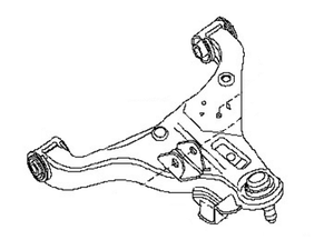 Precio de Fábrica, Brazo de Control Inferior Izquierdo Delantero, Conjunto de Brazo de Control Inferior para <span class=keywords><strong>Nissan</strong></span> Kicks 2017 54501-5R00A - Product Image 5