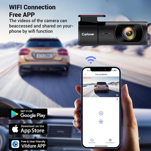 Carlover vòng lặp ghi âm không dây Wifi Dash Cam phía trước duy nhất 2K xe máy ảnh 24h chế độ đậu xe Dash máy ảnh cho xe ô tô - Product Image 3