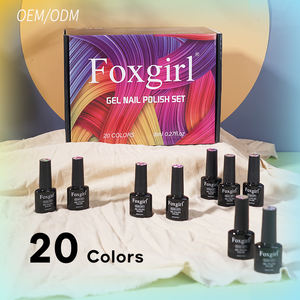 Ransheng Nail <span class=keywords><strong>Foxgirl</strong></span> Gel Polish Kit 3 Step Gel Polish Set UV Gel Nail Beauty Salon Private Label Nail Fashion Salon de beauté - Product Image 1