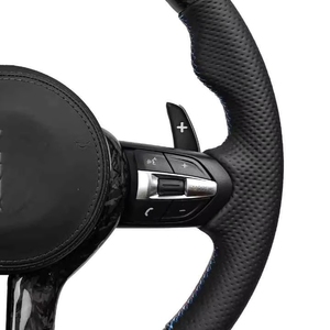 Le volant en fibre de carbone BK de la <span class=keywords><strong>BMW</strong></span> M3 Série 3 F30 320i Li 328i xDrive 316i 2013 2014 2015 - Product Image 2