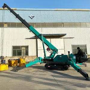 Ce EPA thu hẹp không gian di động mini Crawler Crane Spider Crane giá 5 tấn 8 tấn 12 tấn Spider Crawler Crane với điều khiển từ xa