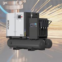 Compresseur d'air à vis OPA-20F/16 OPPAIR Chine 15KW 1.6 Mpa 2.0Mpa 16bar 20bar haute pression pour découpe laser