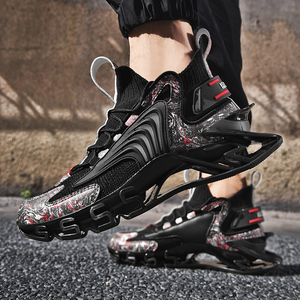 <span class=keywords><strong>Zapatillas</strong></span> Deportivas de Moda para Hombre, Casuales, de Invierno, para Correr, Transpirables, con Forro de Malla, Diseño de Aleta de Tiburón, de Alta Calidad - Product Image 3