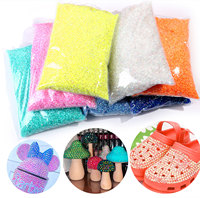 Expédition Rapide Accessoires de Décoration Artisanale en Gros 2mm/3mm/4mm/5mm/6mm Couleurs Bonbon Gelée Luxueuse Résine Brillante pour Ongles