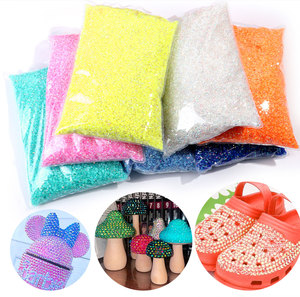 Accesorios de Decoración para Manualidades, Envío Rápido, Venta al por Mayor, 2mm/3mm/4mm/5mm/6mm, Resina de Color Caramelo, Diamantes de Imitación para Uñas - Product Image 1
