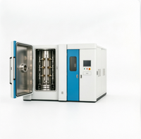 Machine de placage ionique AsiaLink avec pompe PLC pour la quincaillerie de bagages, les serrures de valises, équipement de revêtement sous vide, fonctionnement automatique