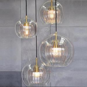Lámpara Colgante de Cristal con Diseño de Medusa, Estilo Nórdico Minimalista, Creativa, de Doble Capa, para Comedor o Dormitorio - Product Image 1