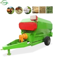 Mélangeur horizontal TMR haute productivité pour ensilage et aliments pour volailles