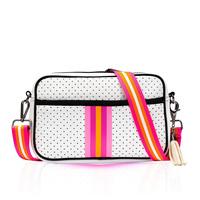 Nouveauté Sac bandoulière en néoprène à motif de dessin animé, sac de sport de plein air, étui pour téléphone portable, petit sac à bandoulière unisexe