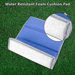 Coussin de siège pliable matelassé léger et portable, imperméable, couleur personnalisable, pour camping, extérieur, gym, avec bande élastique - Product Image 6