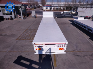 Tanzania sử dụng phẳng <span class=keywords><strong>Trailer</strong></span> cho bán 3 trục phẳng giường bán <span class=keywords><strong>Trailer</strong></span> 40ft phẳng <span class=keywords><strong>Trailer</strong></span> - Product Image 4