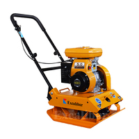 Compacteur à plaques vibrant Excalibur à haute efficacité opérationnelle, moteur 5 HP, compacteur à plaques portable pour l'industrie