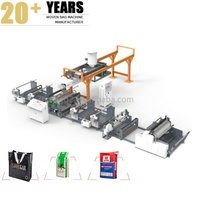 Machine de laminage du papier pour tissu tissé PP à structure hydraulique pour l'amélioration des réseaux