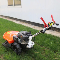 Bon prix tondeuse de terrain/tondeuse rotative à disque pour aménagement paysager/tondeuse à gazon manuelle à essence à usage domestique pour le jardin zéro tour