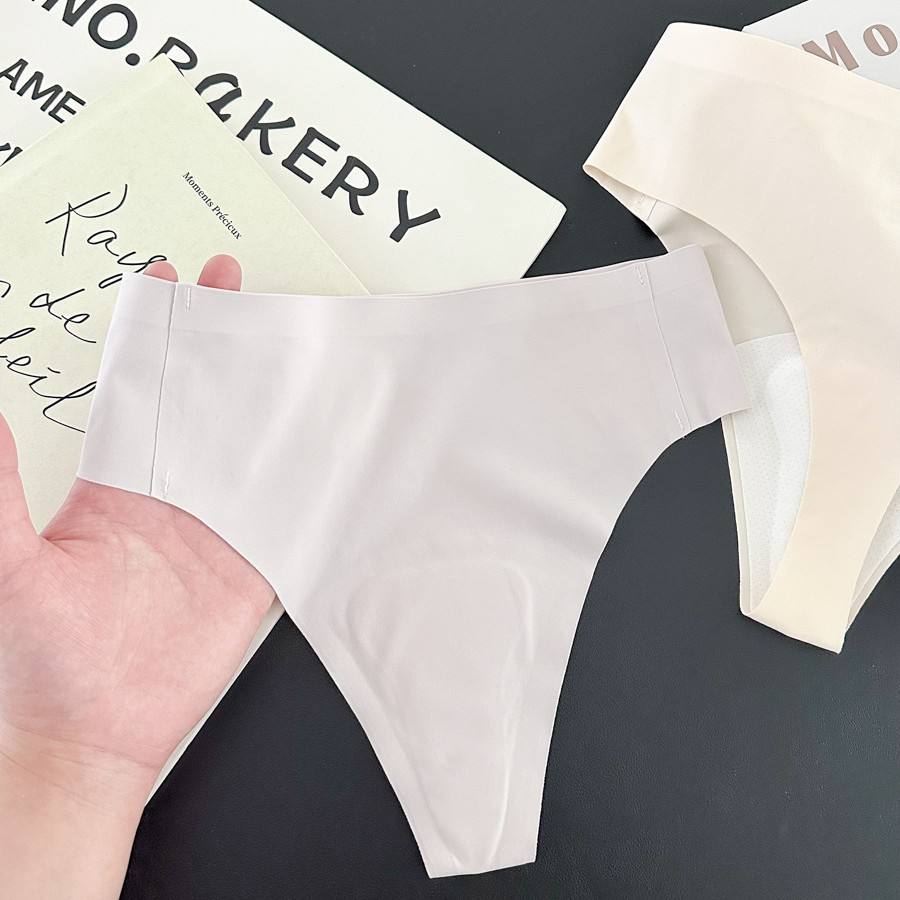 Anti Camel Toe Thong Young Girl Seamless Panties Camel Toe Proof Underwear Panties for Yoga Leggings