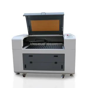 DDP porte prix prix le plus bas Laser 6090 9060 bois Laser Cutter Co2 Leaser graver Machine avec logiciel de peau Mobile bonne qualité ceinture boule vis vers le bas