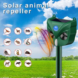 Répulsif Solaire Ultrasonique pour Animaux – Contrôle Extérieur des Oiseaux, Chasseurs de Volaille, Chiens, Chats, Renards, Cerfs, Lièges, Rats, Serpents et Animaux Sauvages - Product Image 1