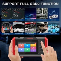 Herramienta de diagnóstico de coche KINGBOLEN S500 original ABS SRS ECM TCM 4 reinicio Freno de aceite SAS ETS reinicio todos los escáneres OBD2 LAUNCH CRP123E