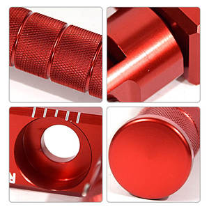 Pour Light Bee X <span class=keywords><strong>Stunt</strong></span> Performance Pedal Ebike Motorcycle Accessories Parts  Rear Axle Pedal for Segway X160 X260 - Product Image 4